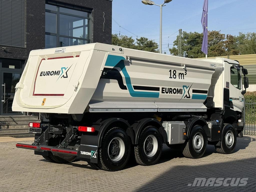 Renault K 480 Renault K480 8X4 EuromixMTP TMK 18 Kipper hy Kiper tovornjaki