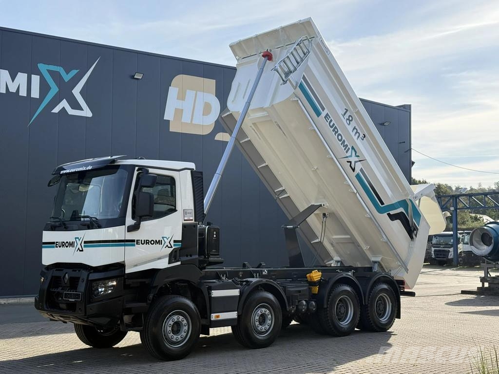 Renault K 480 Renault K480 8X4 EuromixMTP TMK 18 Kipper hy Kiper tovornjaki