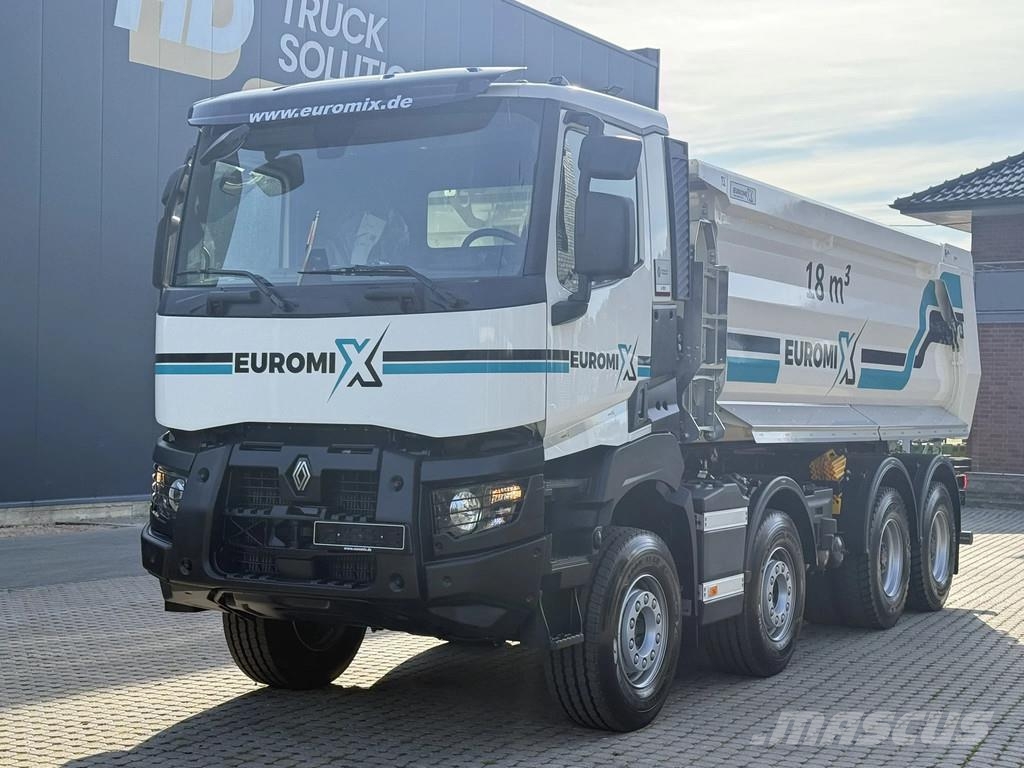 Renault K 480 Renault K480 8X4 EuromixMTP TMK 18 Kipper hy Kiper tovornjaki