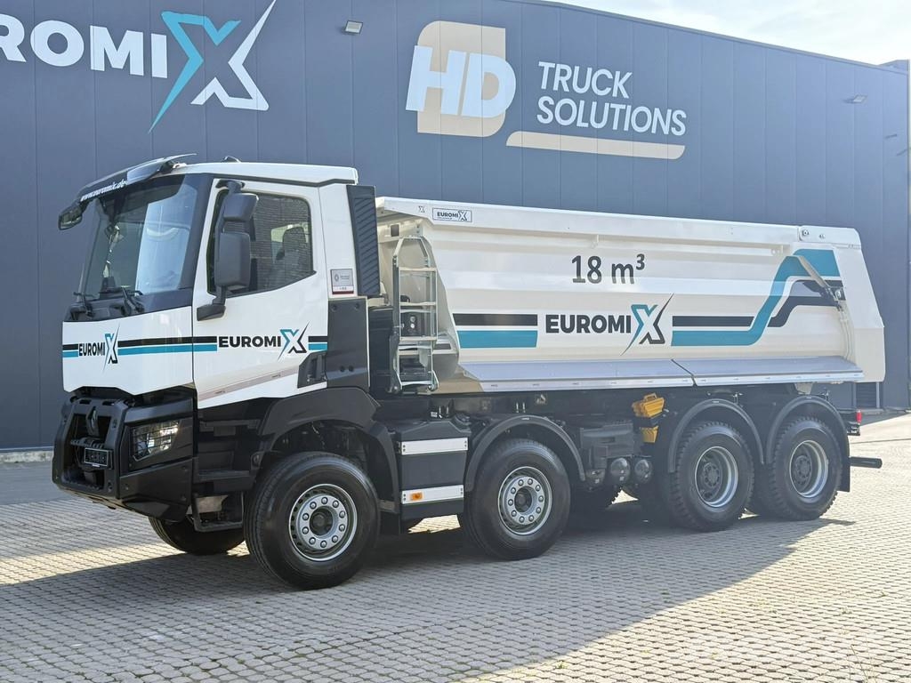 Renault K 480 Renault K480 8X4 EuromixMTP TMK 18 Kipper hy Kiper tovornjaki