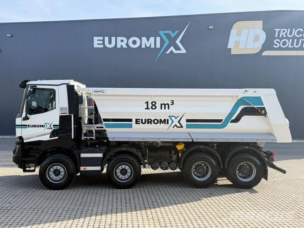 Renault K 480 Renault K480 8X4 EuromixMTP TMK 18 Kipper hy Kiper tovornjaki
