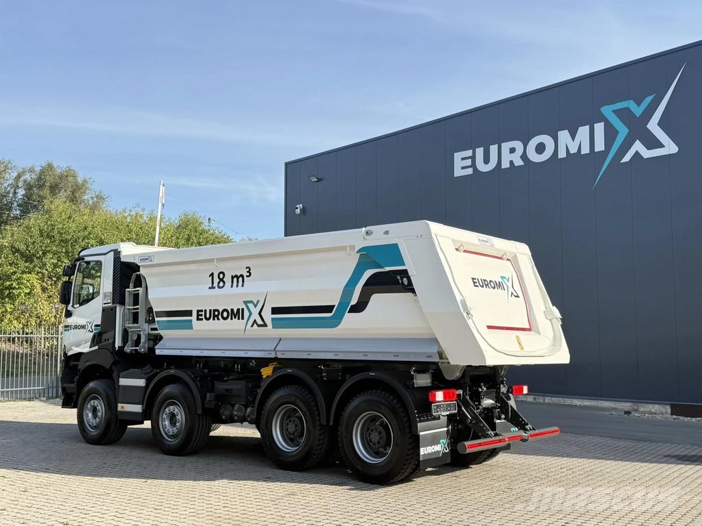 Renault K 480 Renault K480 8X4 EuromixMTP TMK 18 Kipper hy Kiper tovornjaki
