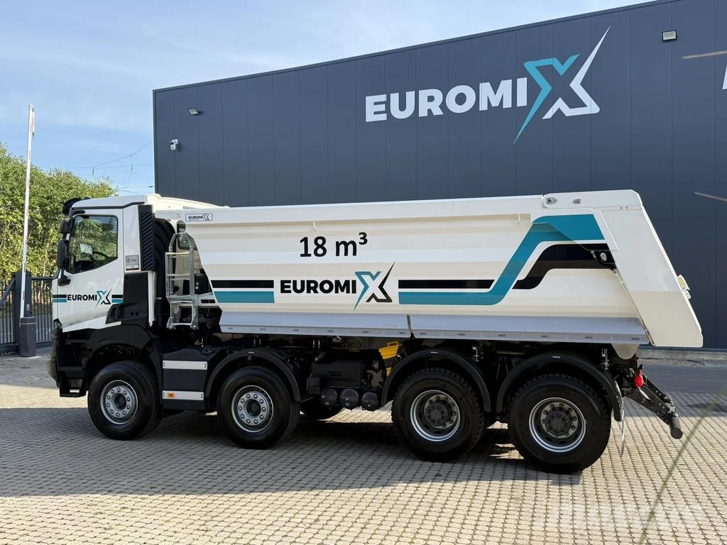 Renault K 480 Renault K480 8X4 EuromixMTP TMK 18 Kipper hy Sora- ja kippiautot
