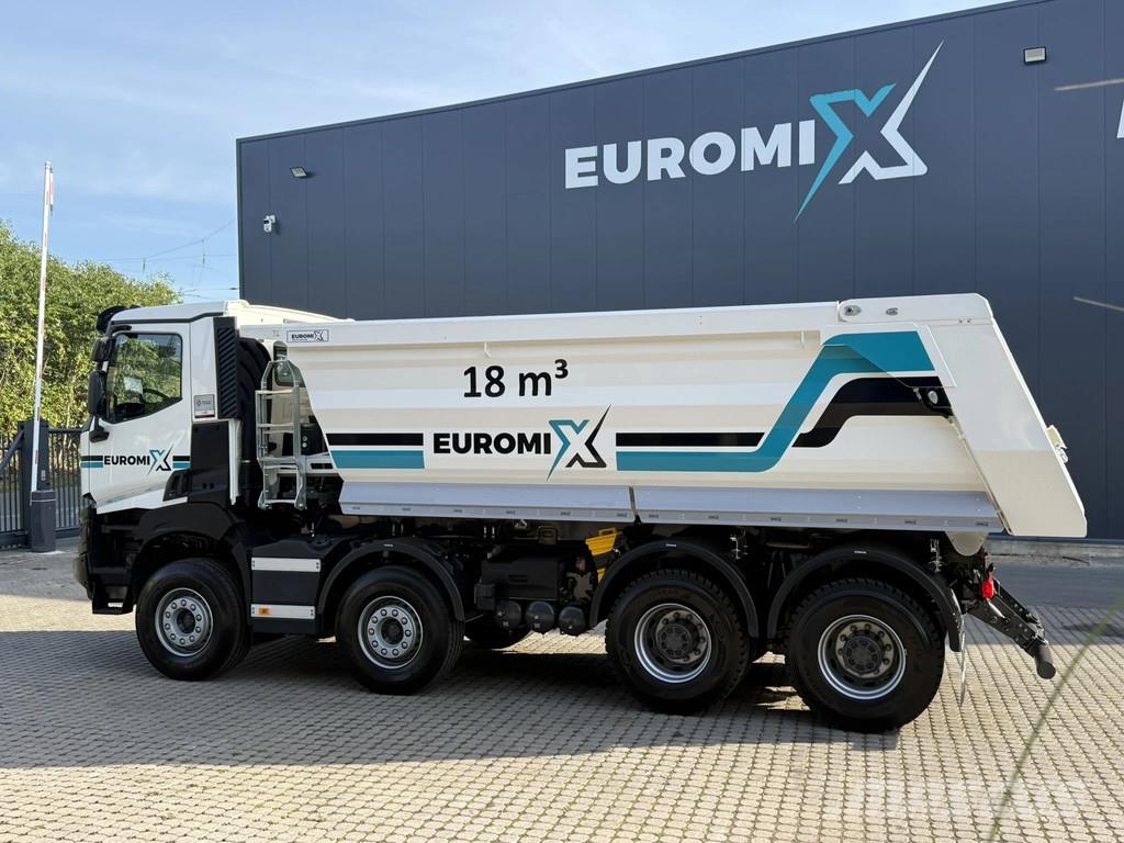 Renault K 480 Renault K480 8X4 EuromixMTP TMK 18 Kipper hy Kiper tovornjaki