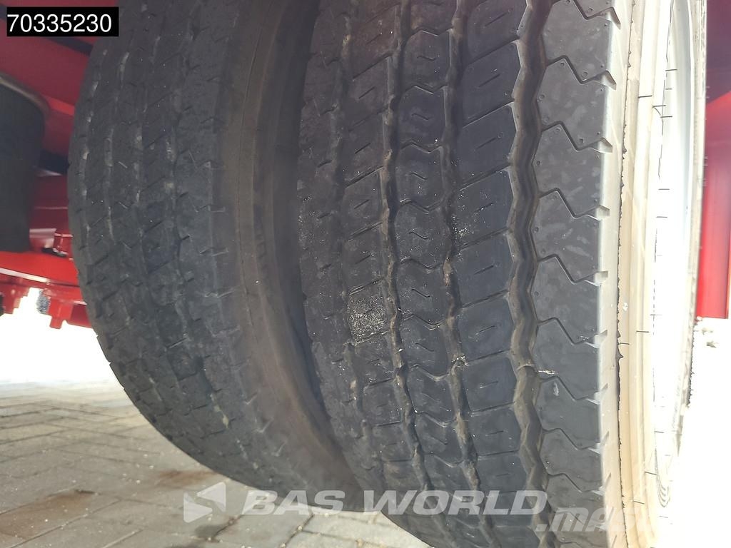 Lider 3 axles New 2xSteering 1x Liftaxle Ramps Mélybölcsős félpótkocsik
