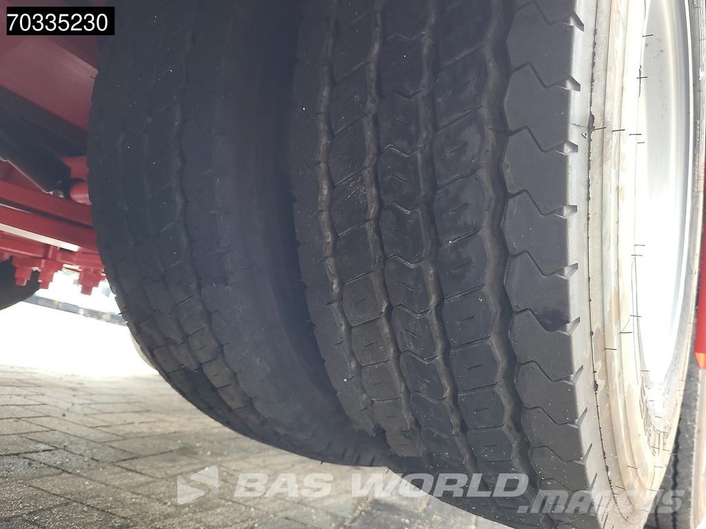 Lider 3 axles New 2xSteering 1x Liftaxle Ramps Mélybölcsős félpótkocsik