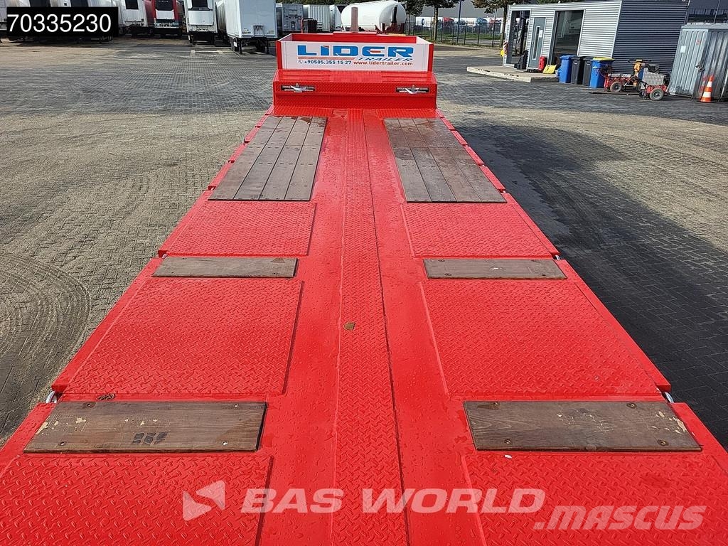 Lider Yar? römork 3 axles New 1xSteering 1x Liftaxle Ram Semirimorchi Ribassati