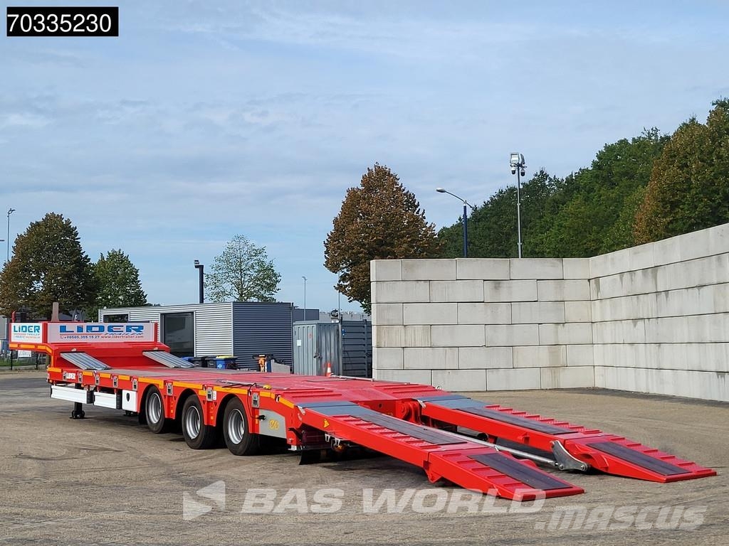 Lider Yar? römork 3 axles New 1xSteering 1x Liftaxle Ram Semirimorchi Ribassati