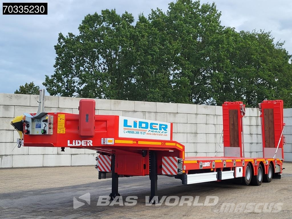 Lider Yar? römork 3 axles New 1xSteering 1x Liftaxle Ram Semirimorchi Ribassati