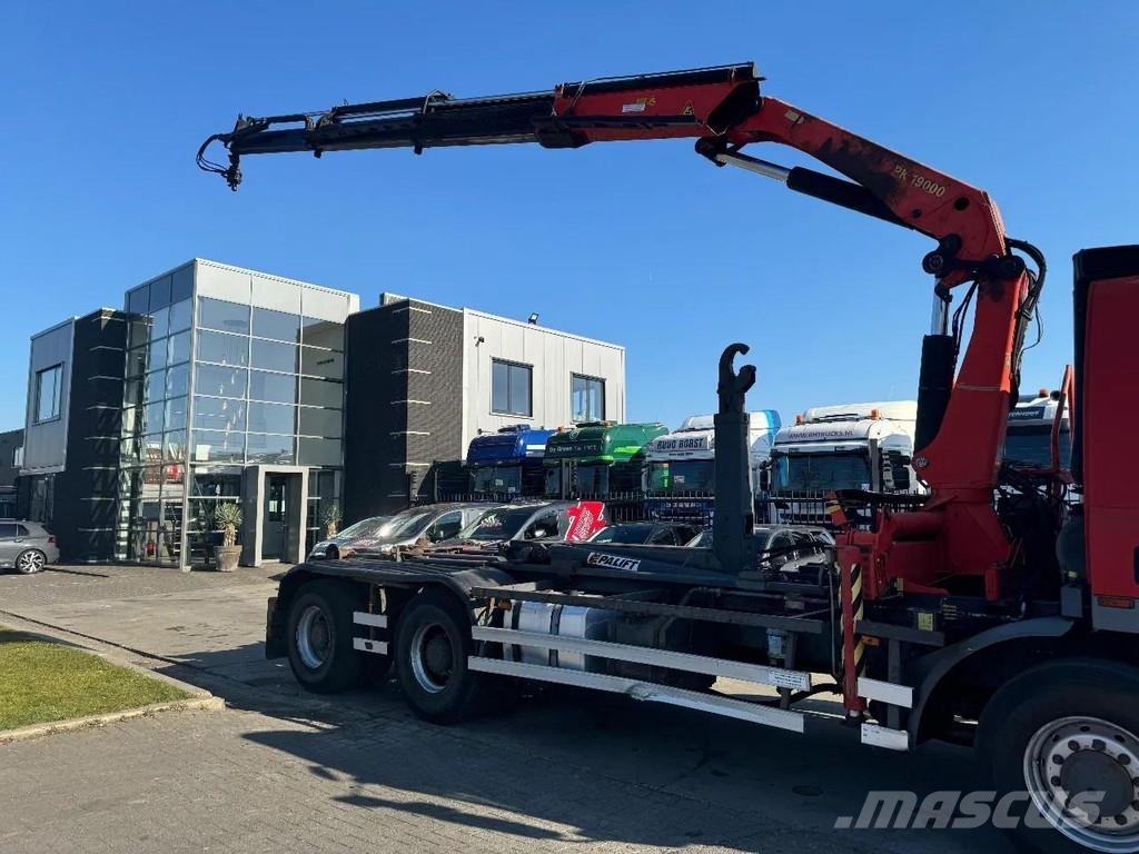 Ginaf M 3232 S 6X2 - EURO 2 + PALFINGER PK19000 + REMOTE Koukkulava kuorma-autot