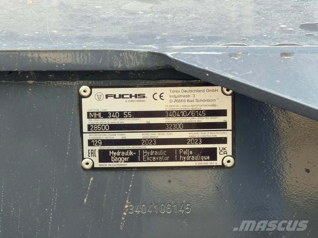 Fuchs MHL 340 Waste / industry handlers
