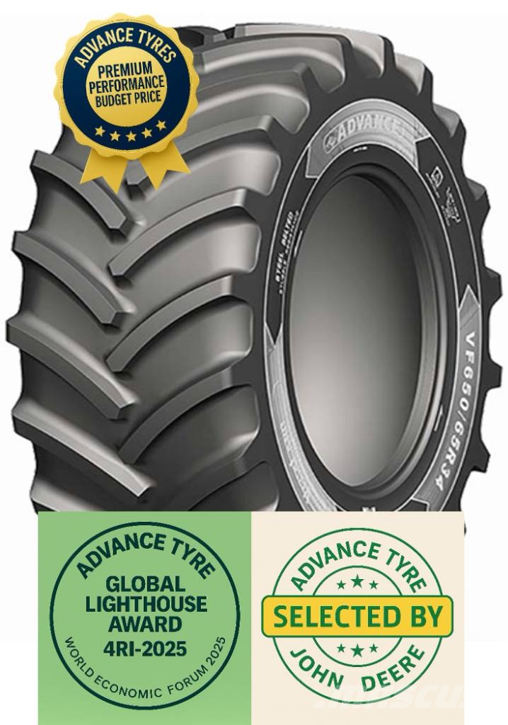 Advance AR3000 VF540/65R30 & VF650/65R42 Lösa däck/ komple Gumiabroncsok, kerekek és felnik