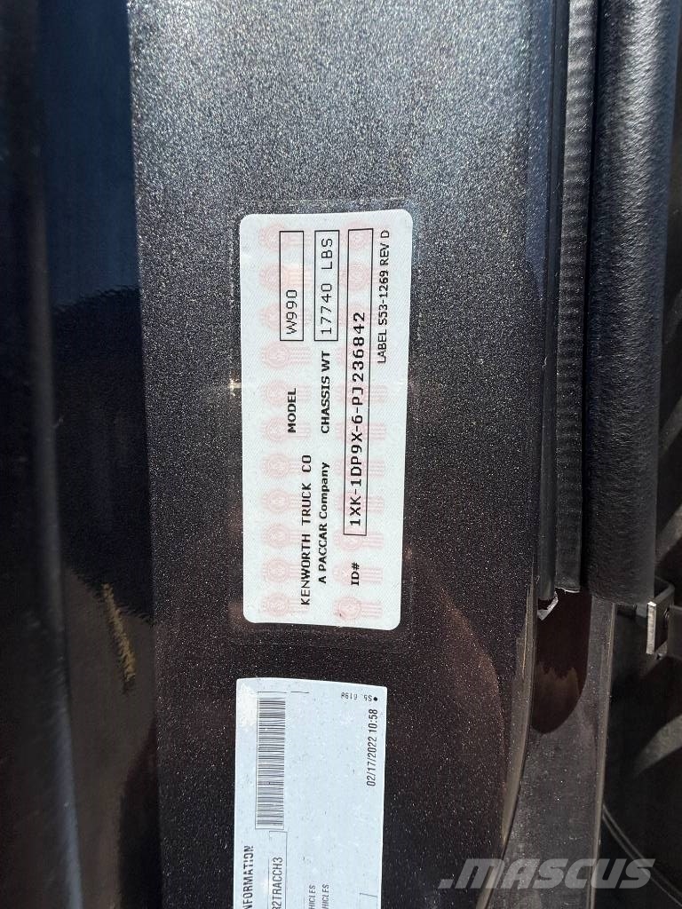 Kenworth W 990 وحدات الجر