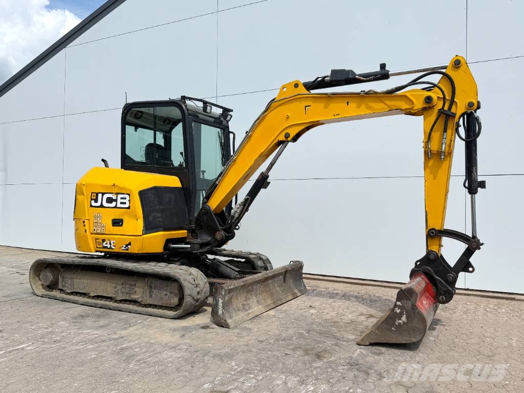 JCB 48Z-1 - Hammer Lines / Quick Coupler Minigraafmachines < 7t