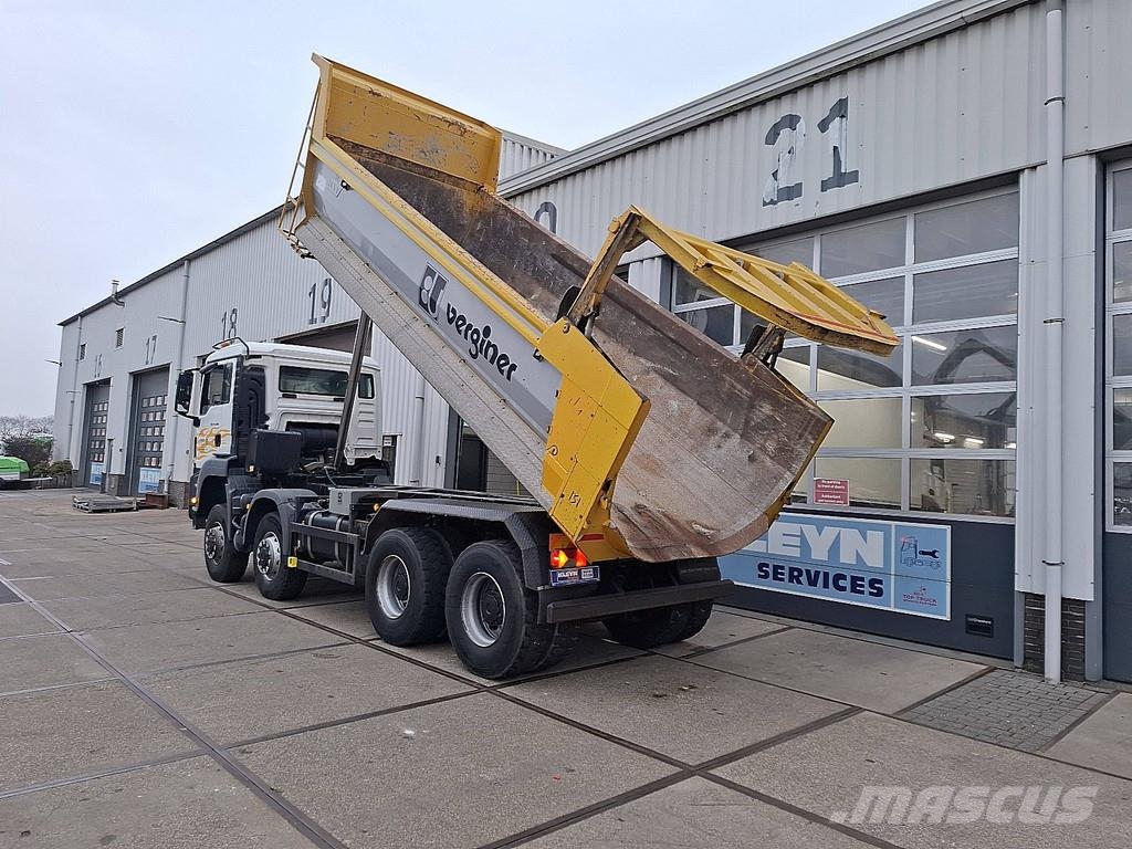 MAN 41.500 TGS 8X6 HARDOX STEEL Tipper trucks