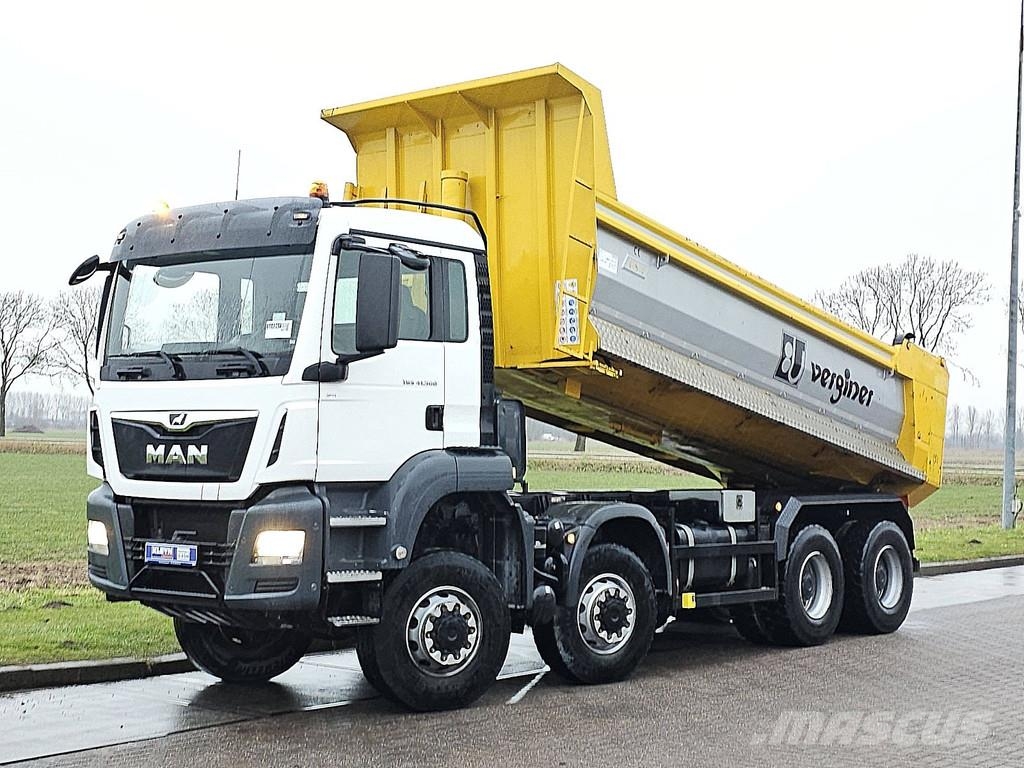 MAN 41.500 TGS 8X6 HARDOX STEEL Tipper trucks