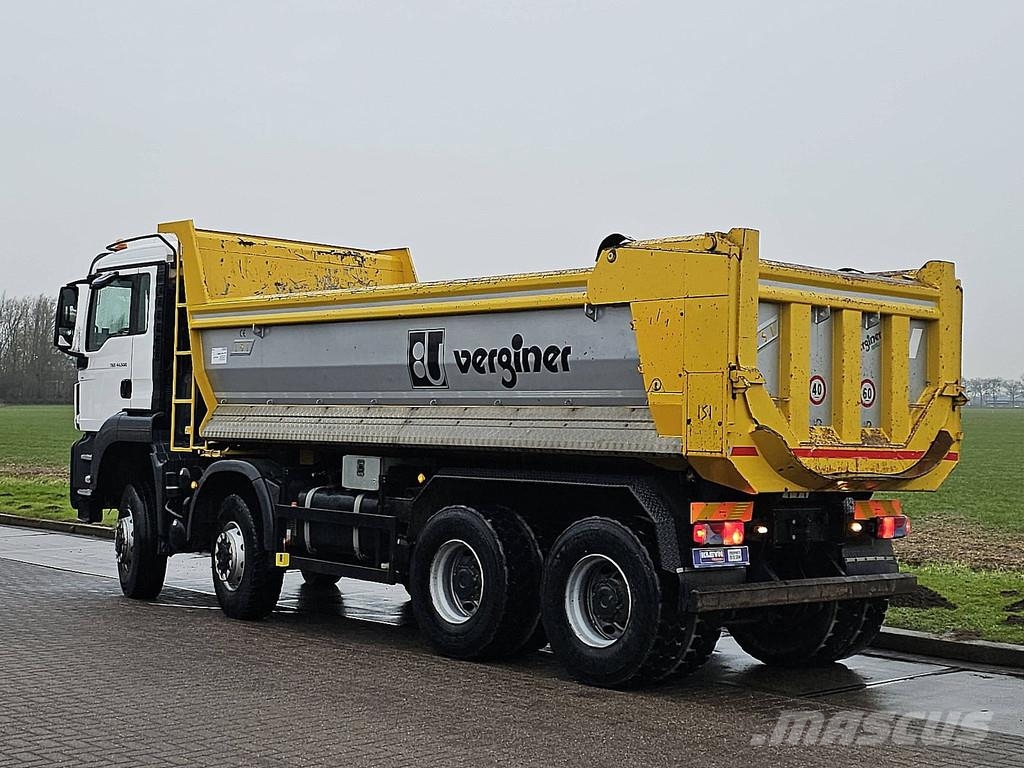 MAN 41.500 TGS 8X6 HARDOX STEEL Tipper trucks