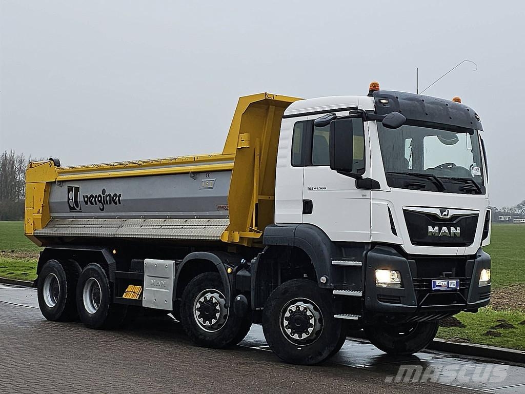 MAN 41.500 TGS 8X6 HARDOX STEEL Tipper trucks