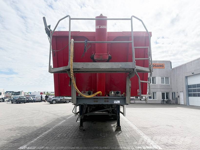 Kel-Berg Tipper / Alukastenmulde Kipper 37 m3 Semi-reboques basculantes
