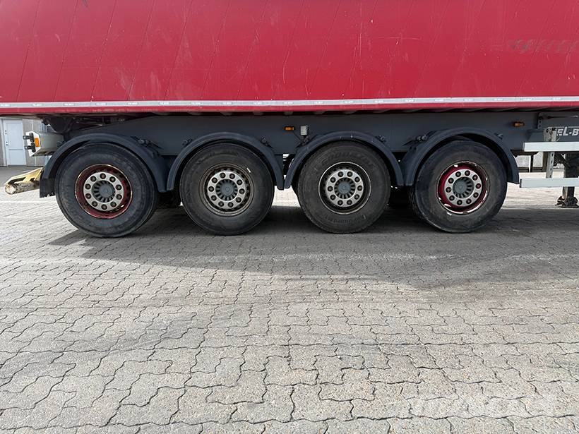 Kel-Berg Tipper / Alukastenmulde Kipper 37 m3 Semi-reboques basculantes