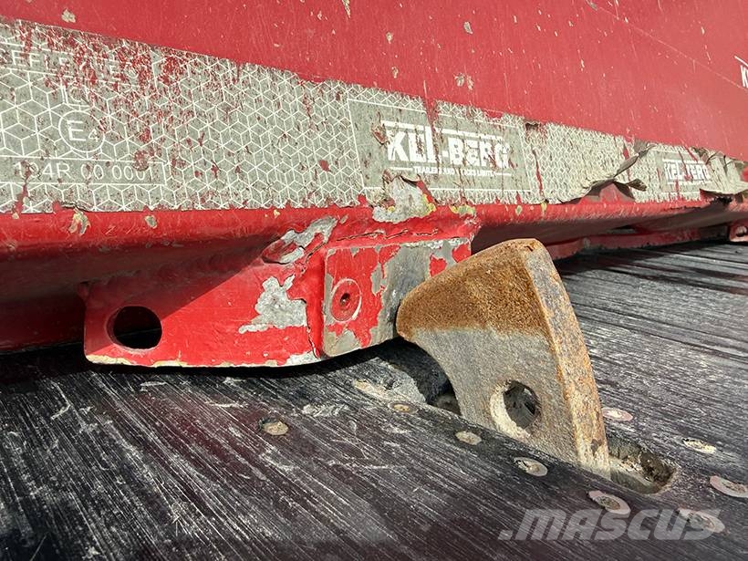 Kel-Berg Tipper / Alukastenmulde Kipper 37 m3 Semi-reboques basculantes