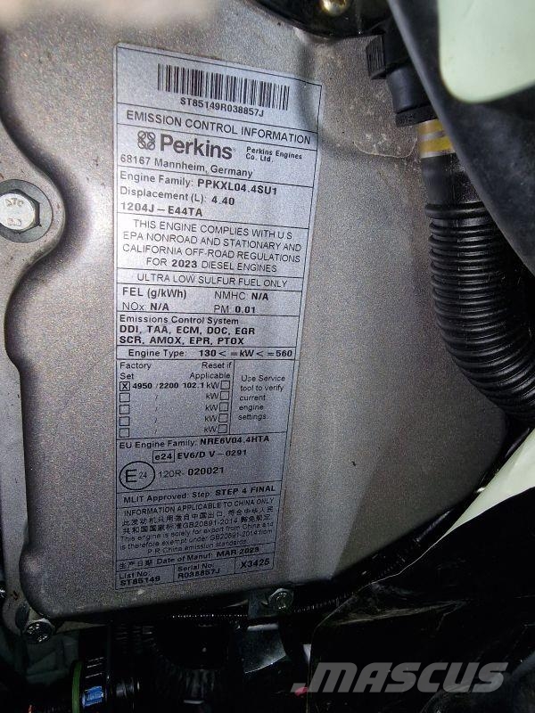 Perkins 1204J-E44TA Motores