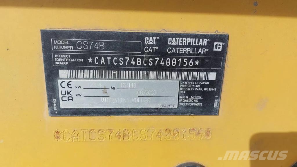 CAT CS74B Kiti volai