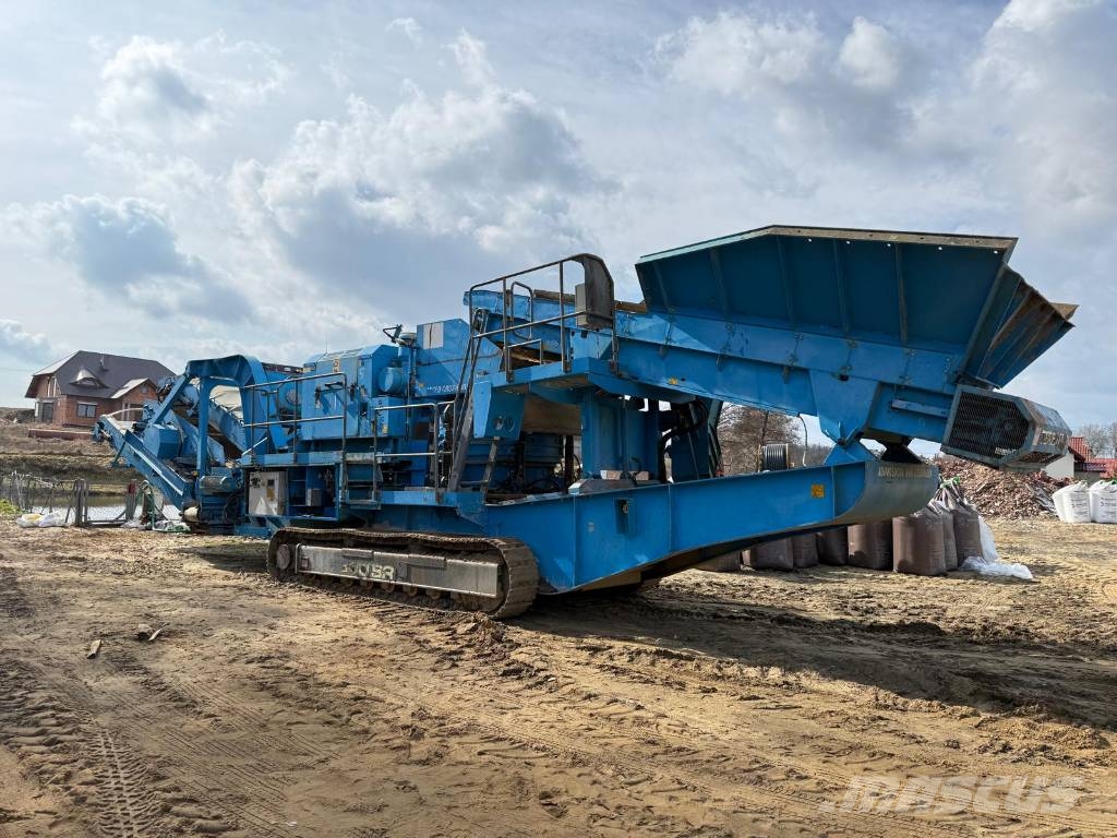 Pegson Powerscreen Maxtrak 1000SR Mobile Cone Crusher Мобільні дробарки