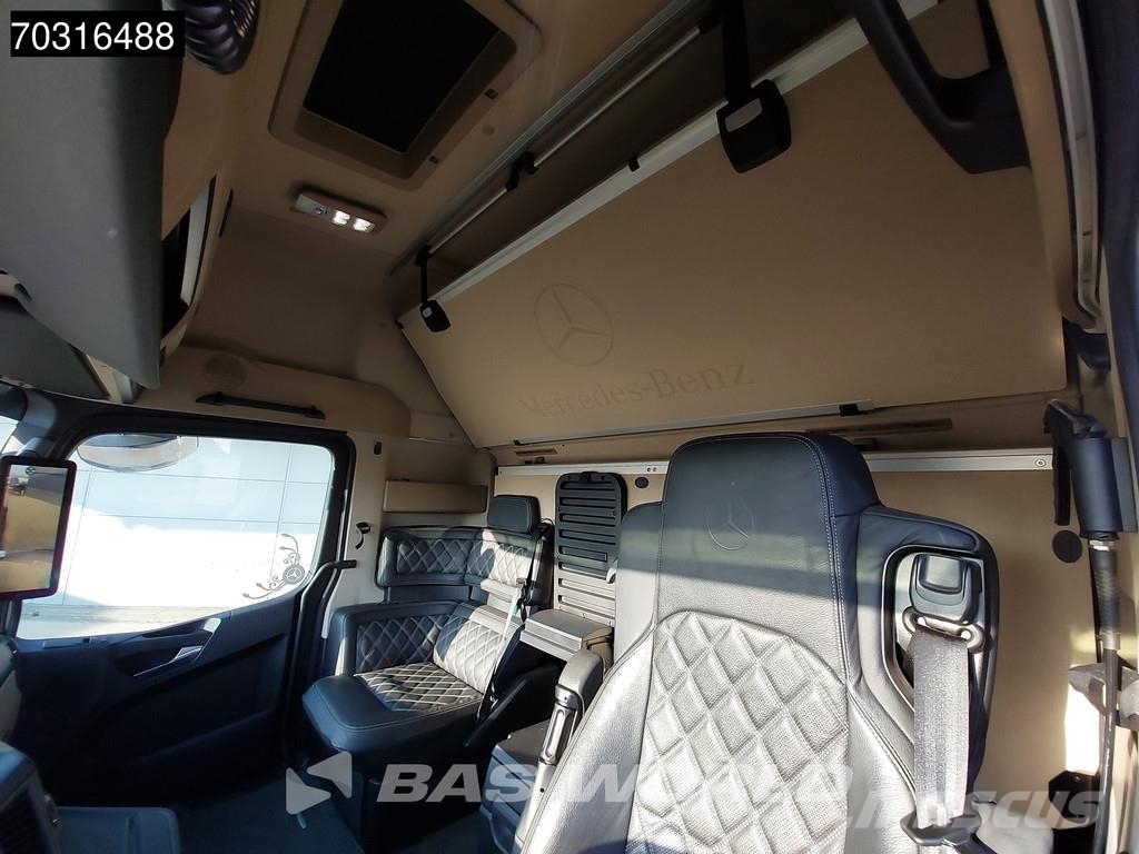 Mercedes-Benz Actros L 2848 6X2 HTS 30 tons cable system Lift-Ax Hook lift trucks