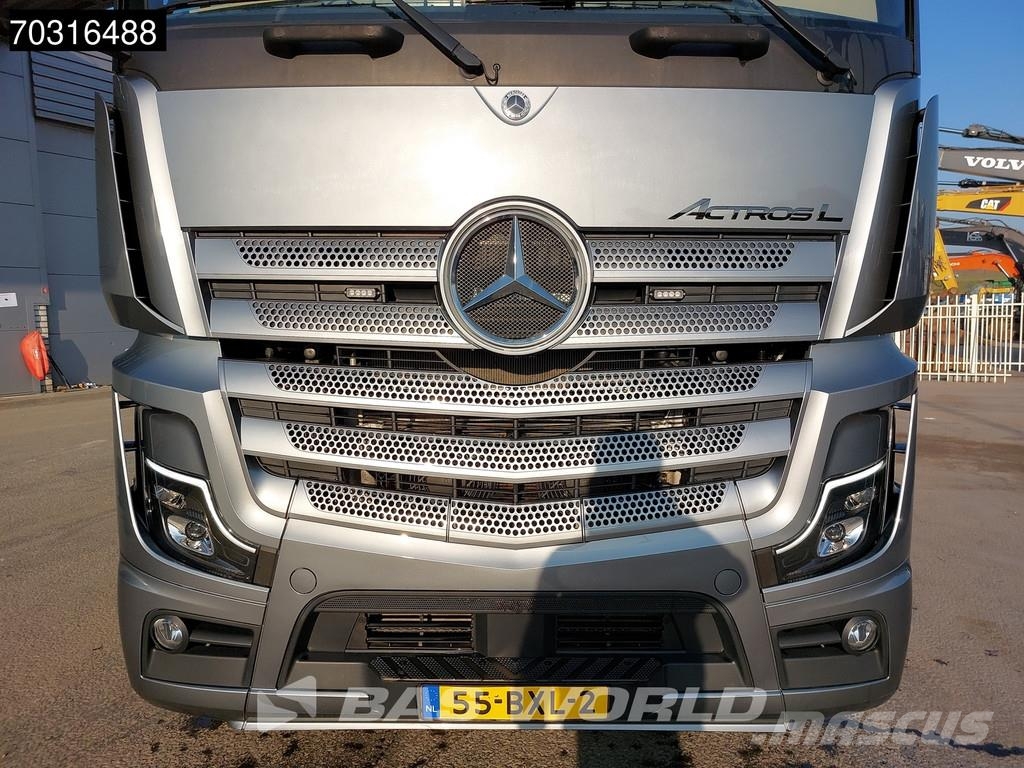 Mercedes-Benz Actros L 2848 6X2 HTS 30 tons cable system Lift-Ax Hákový nosič kontejnerů