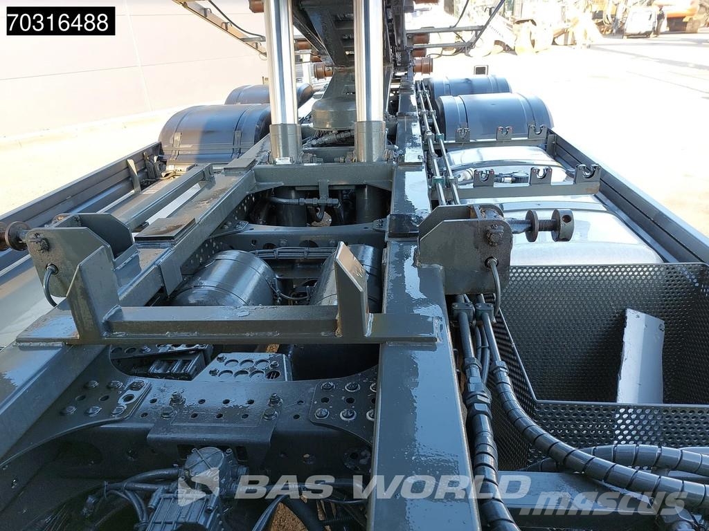 Mercedes-Benz Actros L 2848 6X2 HTS 30 tons cable system Lift-Ax Hákový nosič kontejnerů