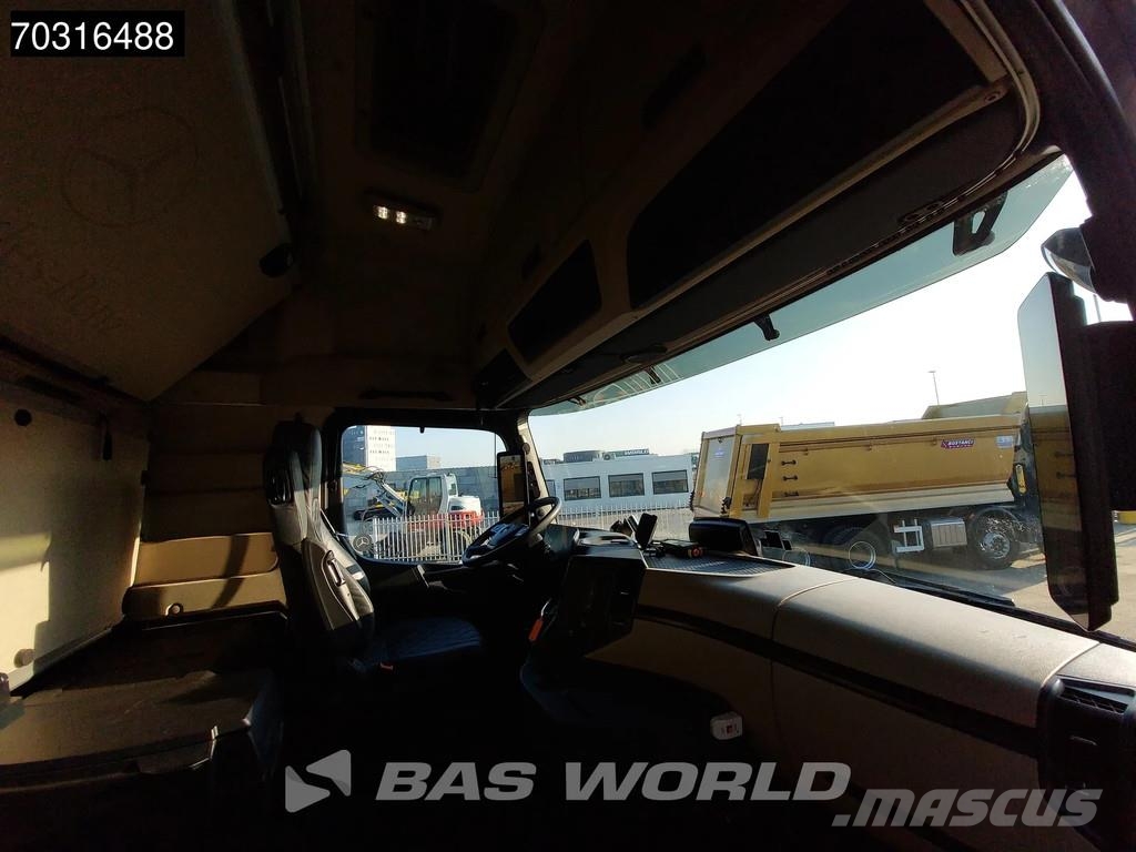 Mercedes-Benz Actros L 2848 6X2 HTS 30 tons cable system Lift-Ax Hook lift trucks