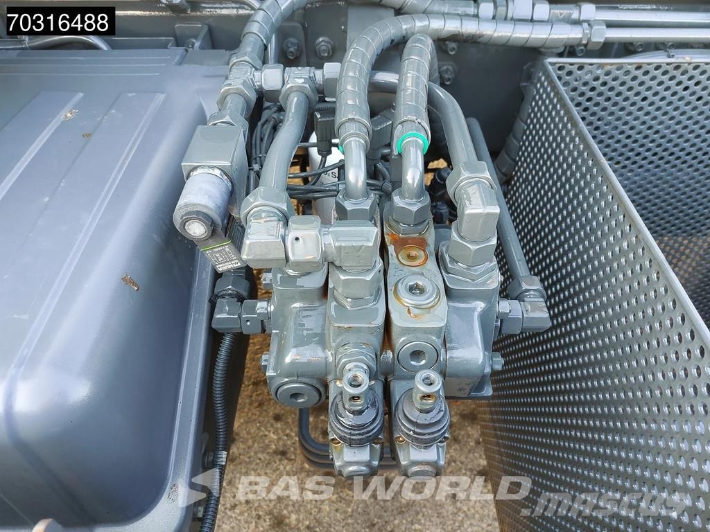 Mercedes-Benz Actros L 2848 6X2 HTS 30 tons cable system Lift-Ax Hákový nosič kontejnerů