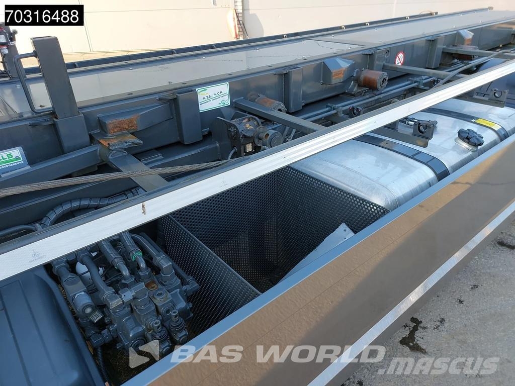 Mercedes-Benz Actros L 2848 6X2 HTS 30 tons cable system Lift-Ax Hákový nosič kontejnerů