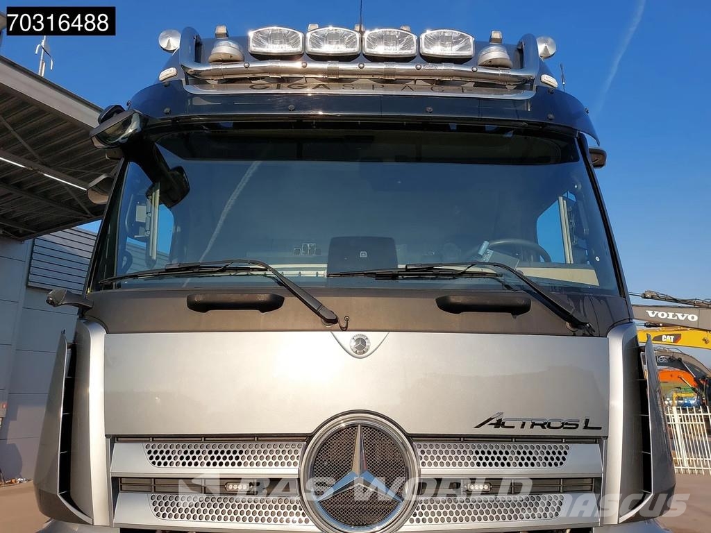 Mercedes-Benz Actros L 2848 6X2 HTS 30 tons cable system Lift-Ax Hook lift trucks