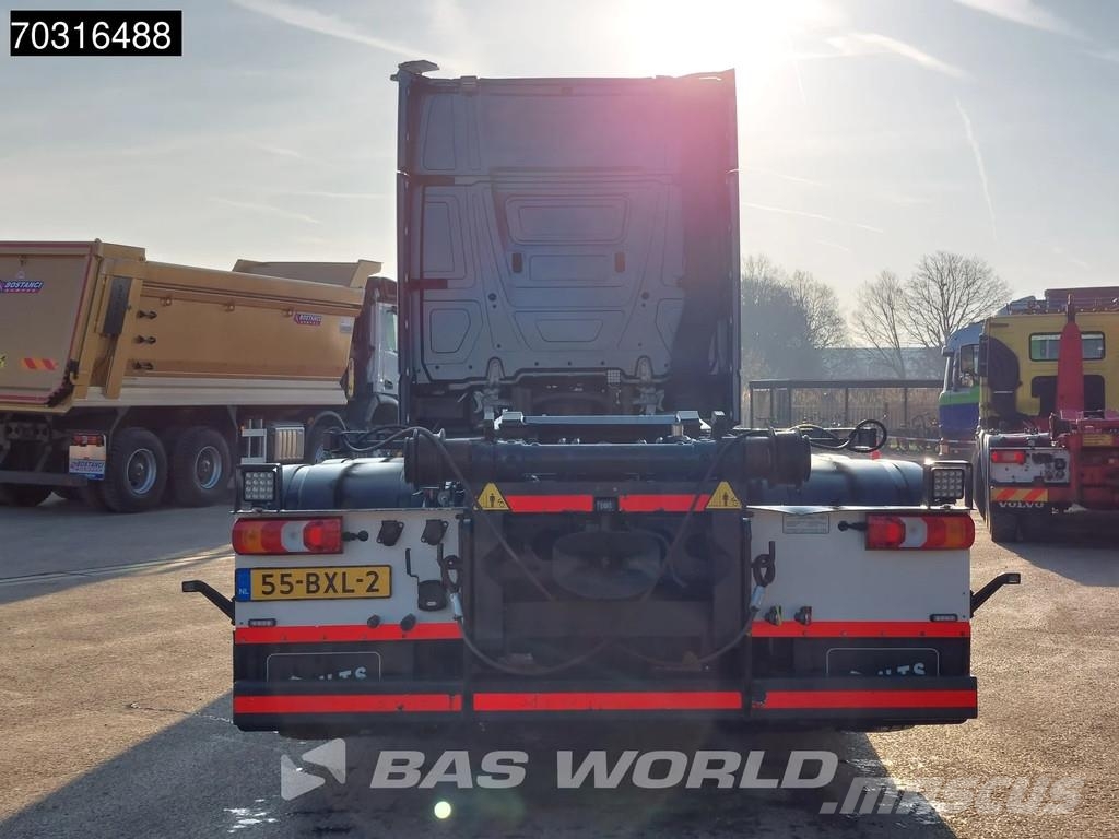 Mercedes-Benz Actros L 2848 6X2 HTS 30 tons cable system Lift-Ax Hákový nosič kontejnerů