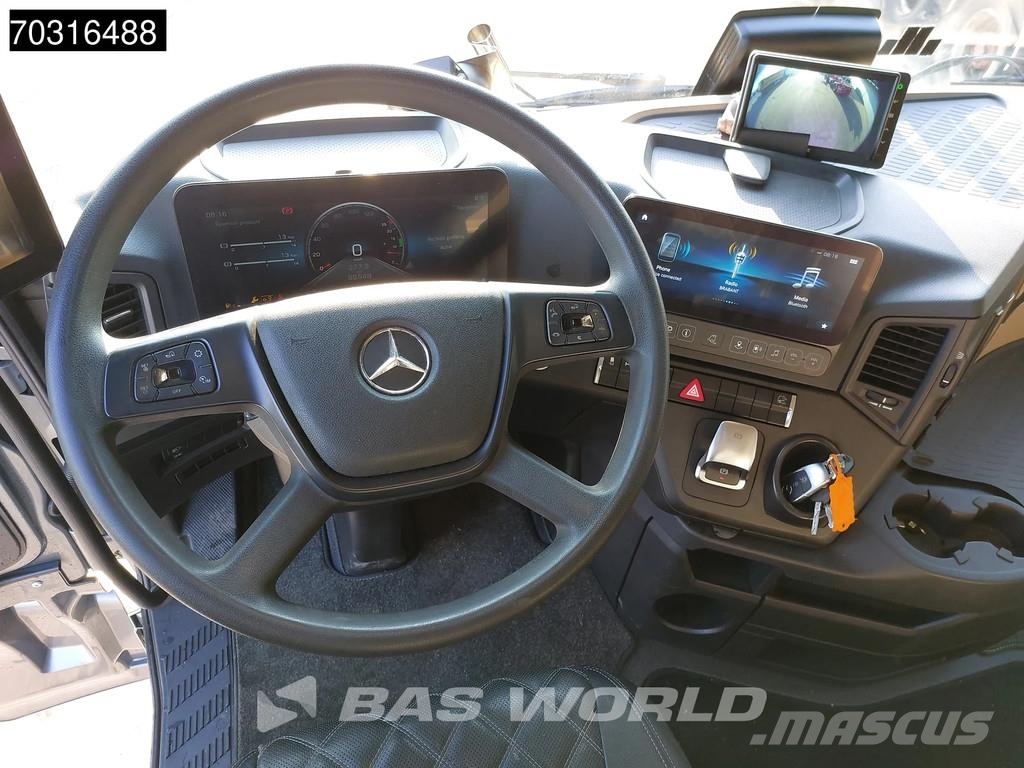 Mercedes-Benz Actros L 2848 6X2 HTS 30 tons cable system Lift-Ax Hákový nosič kontejnerů