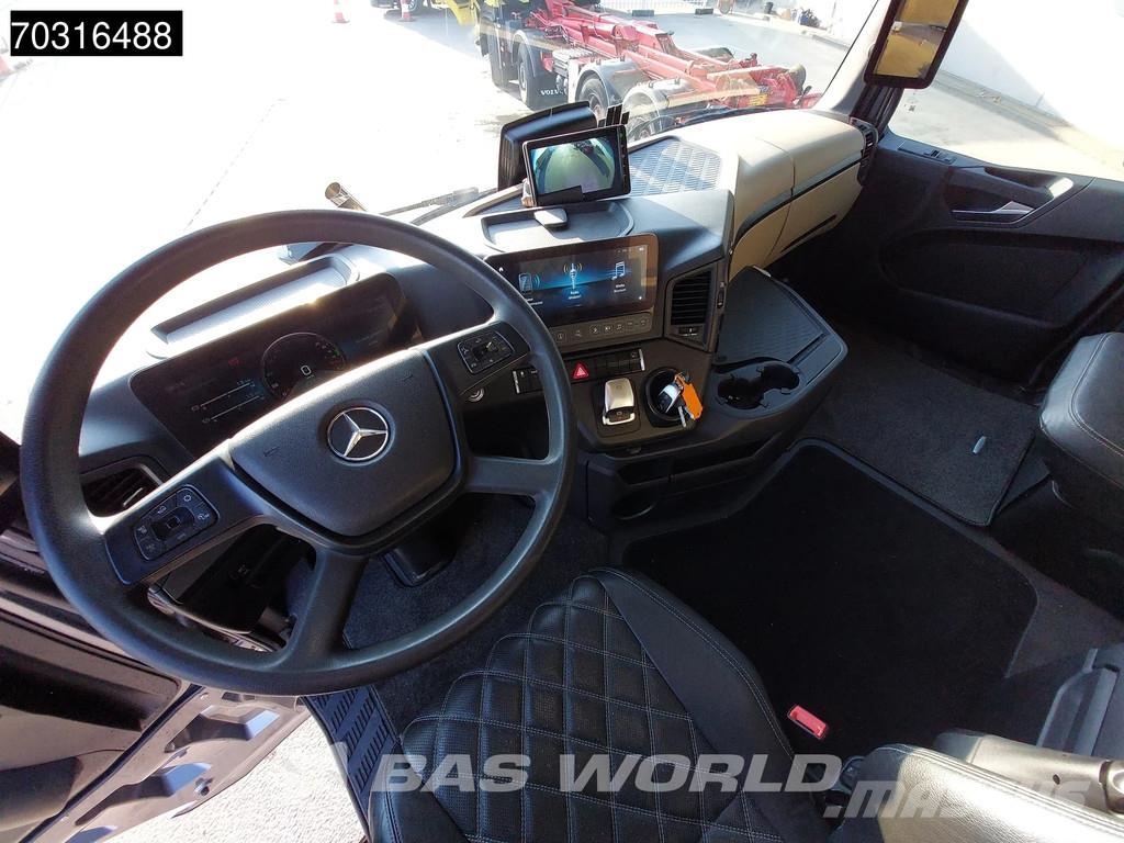 Mercedes-Benz Actros L 2848 6X2 HTS 30 tons cable system Lift-Ax Hákový nosič kontejnerů