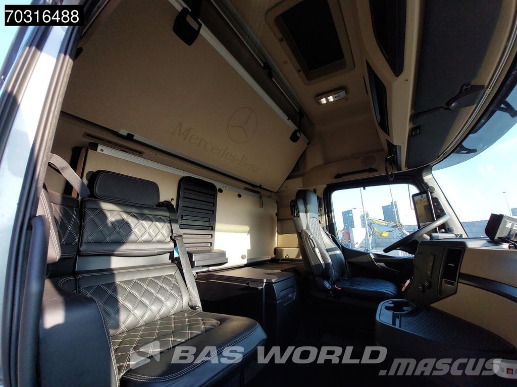 Mercedes-Benz Actros L 2848 6X2 HTS 30 tons cable system Lift-Ax Hook lift trucks
