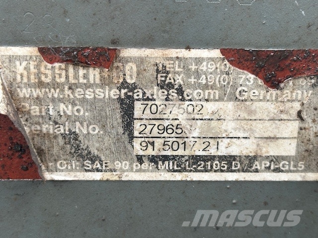 Liebherr A 944 C HD USED AXLES KESSLER COMPLET Assen