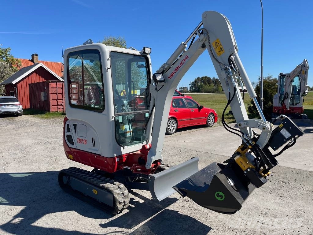 Takeuchi TB 216 A Εκσκαφάκι (διαβολάκι) < 7t
