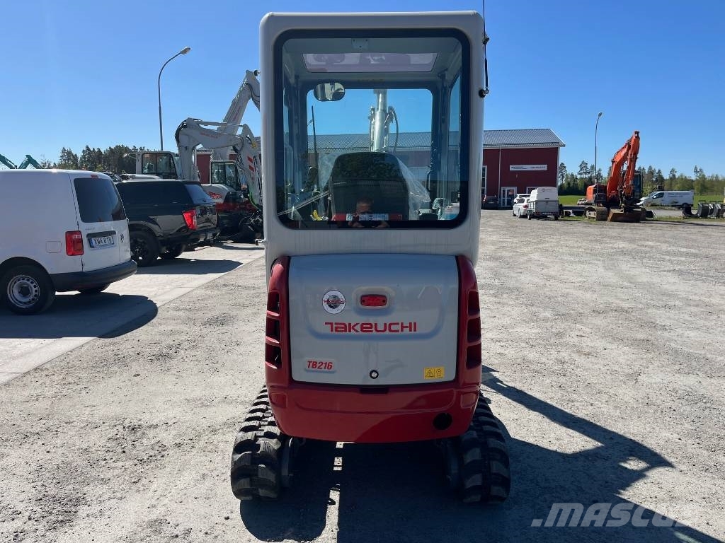 Takeuchi TB 216 A Εκσκαφάκι (διαβολάκι) < 7t
