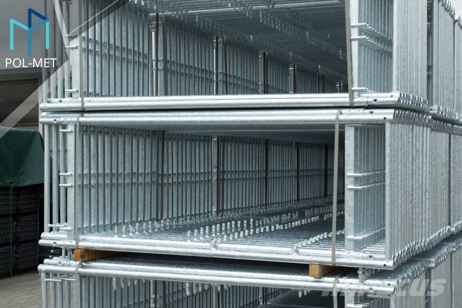POL-MET 1014,00 m² Plettac Gerüst, stillasje, állv Pastolių įrengimai