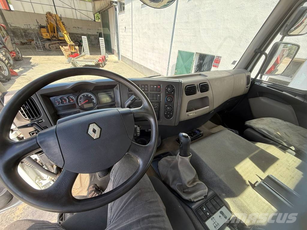 Renault Kerax 410 DXI, Crane HMF 130, remote control Camiones bañeras basculantes o volquetes