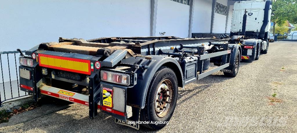 Mercedes-Benz Mercedes-Benz Actros 2551Abrollkipp KEMPF Anhänger Kontejnerski tovornjaki