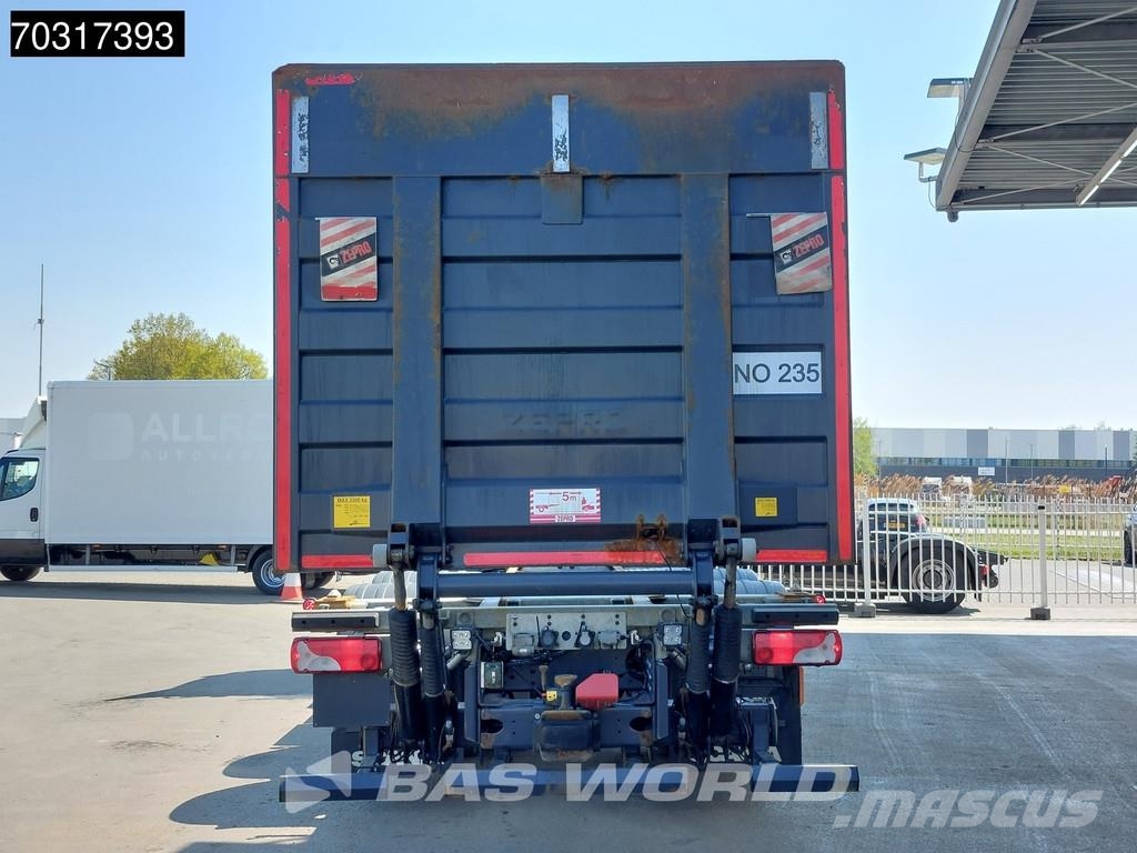 Scania P500 P 6X2 2500kg Ladebordwand BDF Lift+steering a Vaihtolava-autot