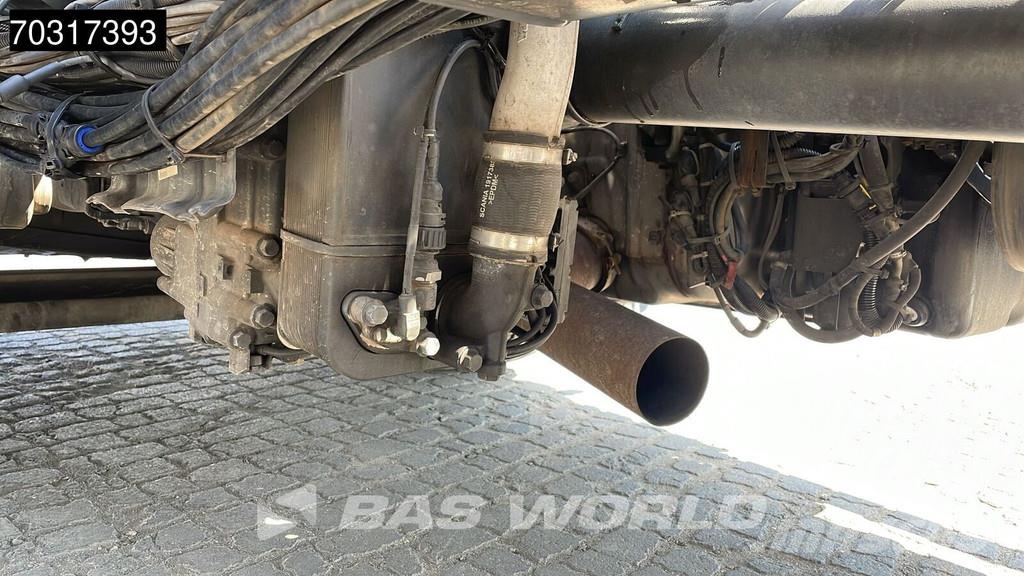 Scania P500 P 6X2 2500kg Ladebordwand BDF Lift+steering a Vaihtolava-autot