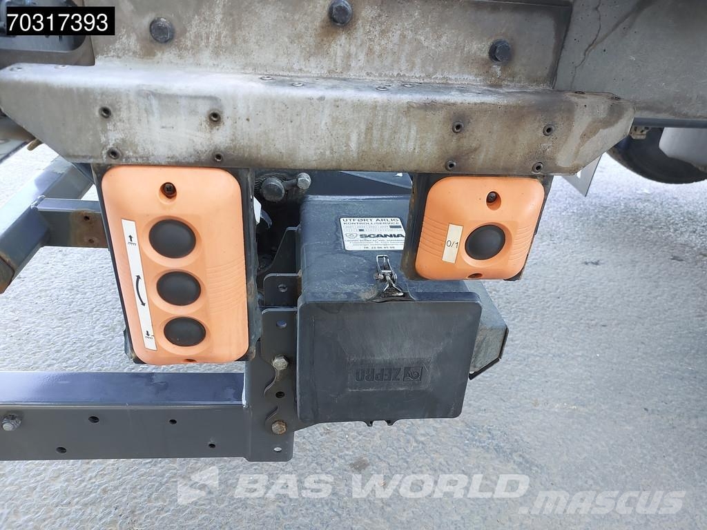Scania P500 P 6X2 2500kg Ladebordwand BDF Lift+steering a Vaihtolava-autot
