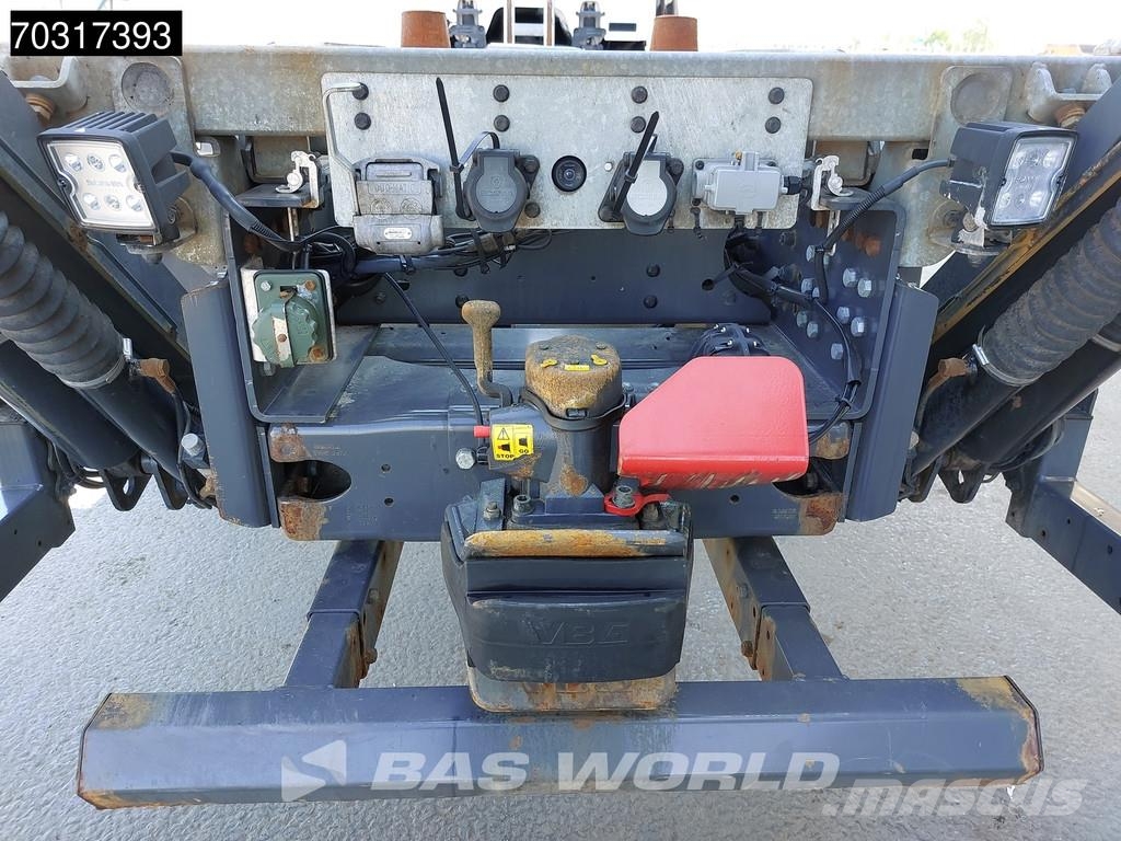 Scania P500 P 6X2 2500kg Ladebordwand BDF Lift+steering a Vaihtolava-autot