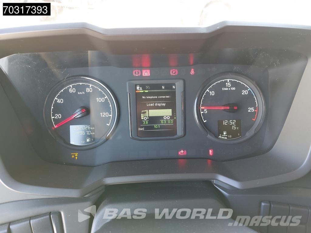 Scania P500 P 6X2 2500kg Ladebordwand BDF Lift+steering a Vaihtolava-autot